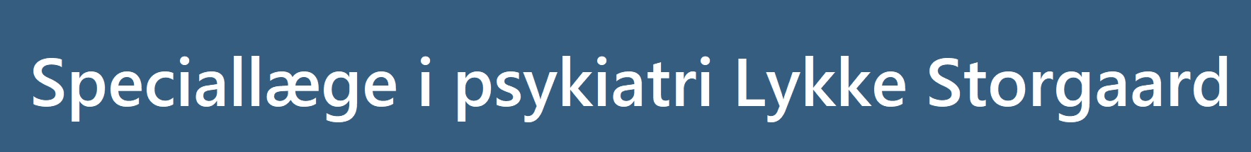 psykiaterlykkestorgaard